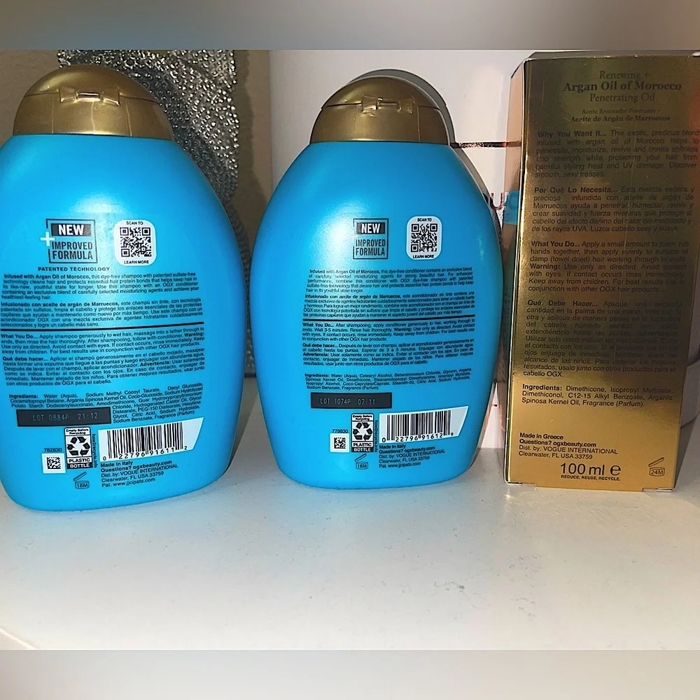 Brand‎ new OGX shampoo and conditioner